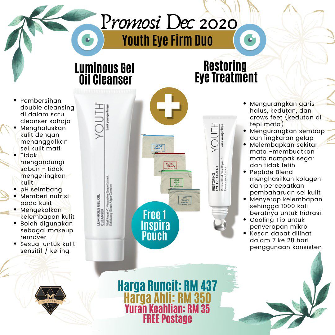 Promosi Shaklee Disember 2020: Youth skincare