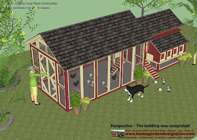 S102 - Chicken Coop Plans Construction - Chicken Coop Design - How To 