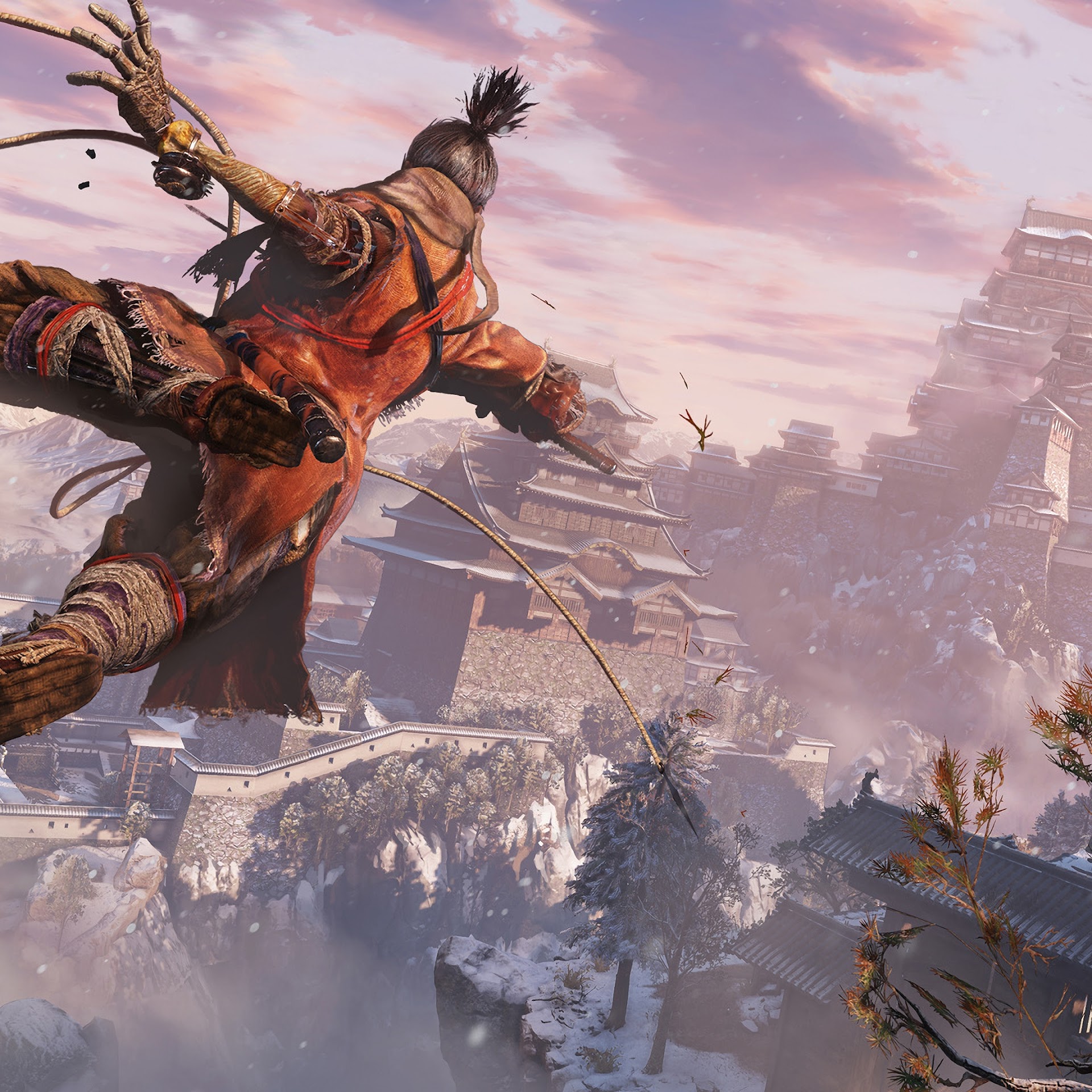 Sekiro Shadows Die Twice, Grappling Hook, 4K, 7 Wallpaper PC Desktop