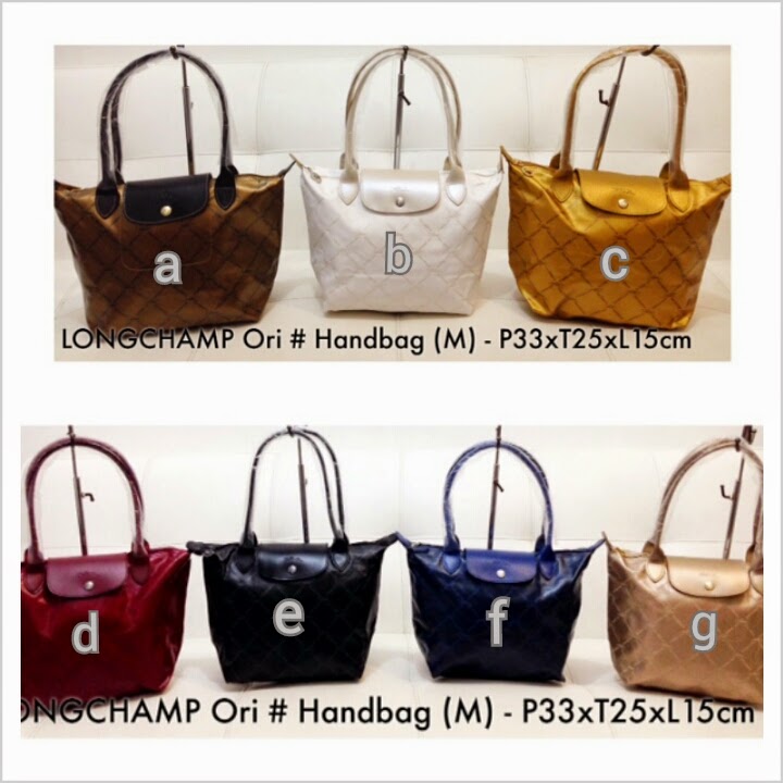 LONGCHAMP ORI# Handbag (M) - Rp 555.000,- (RESTOCK)