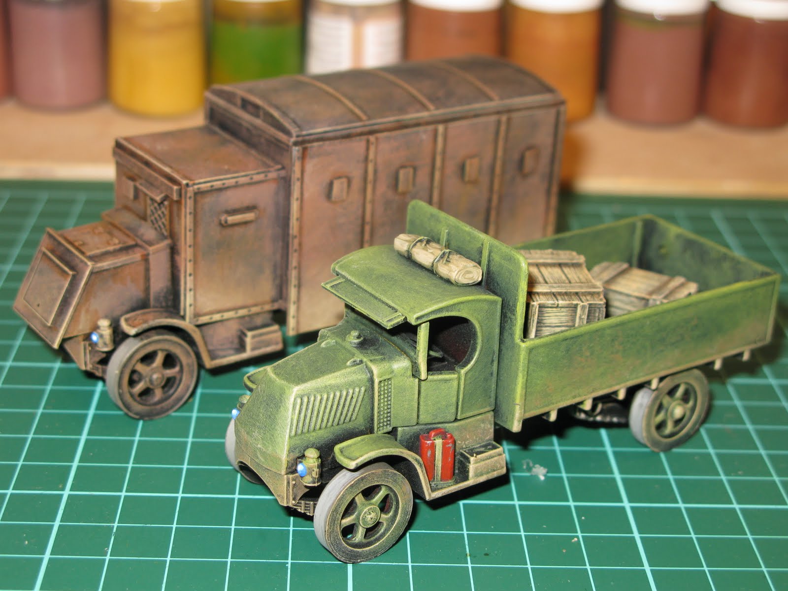 Jim's Wargames Workbench Chocolate Teapots in the Back of Beyond