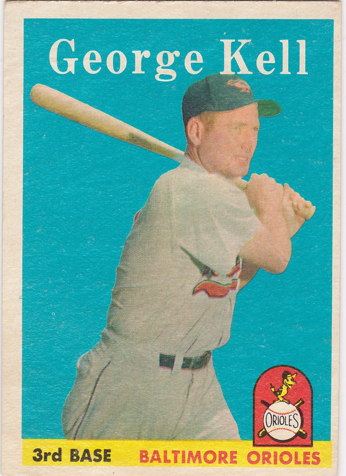 Talking Heads The Topps 1958 Baseball Set 40 Kell