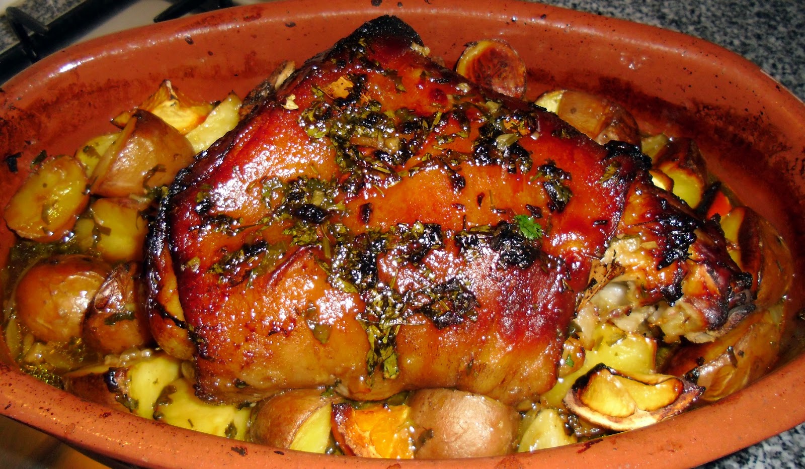 Pernil de porco assado no forno II - Cozinha Maravilhosa Oficial