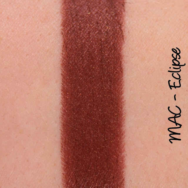 MAC MONDAY | Moonbathe - Eclipse Lipstick Swatches & Review