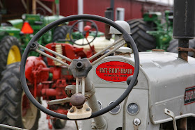silver king tractor steering wheel