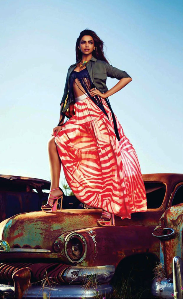 Deepika Padukone for Vogue India March 2011