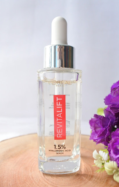 L’Oreal Paris Revitalift 1.5% Hyaluronic Acid Serum.