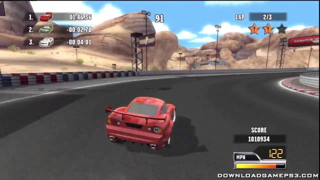 Cars Race-O-Rama Walkthrough Gameplay Part 1 (PS3, PS2, Wii, X360) 