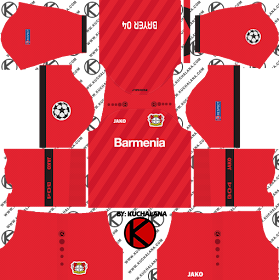 Bayer Leverkusen 2019/2020 Kit - Dream League Soccer Kits