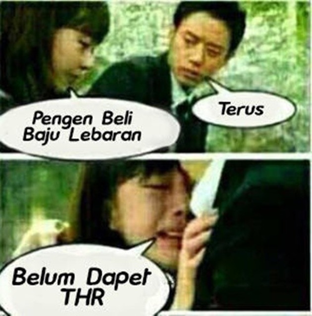 Kumpulan Gambar Meme Baju Lebaran, Bikin Sakit Perut Liatnya