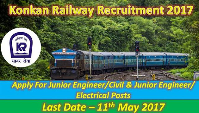 Konkan Railway Recruitment 2017 Konkan Railway Recruitment