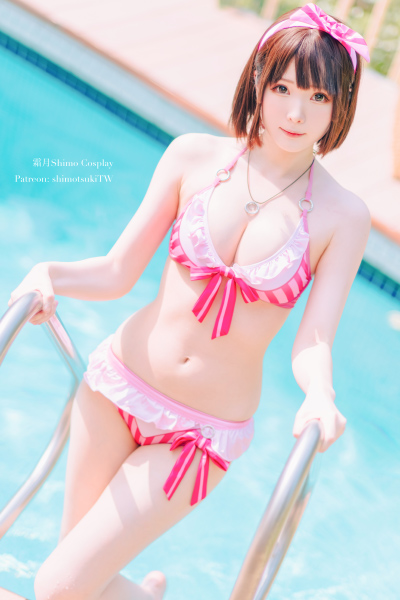 Read more about the article [霜月shimo] Megumi Kato 加藤恵 Swimsuit Version
