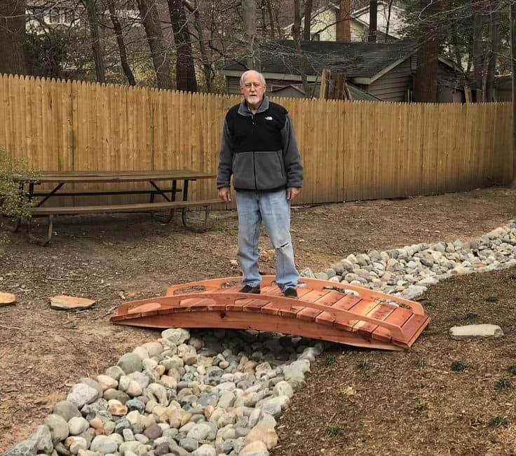 small wood bridge design