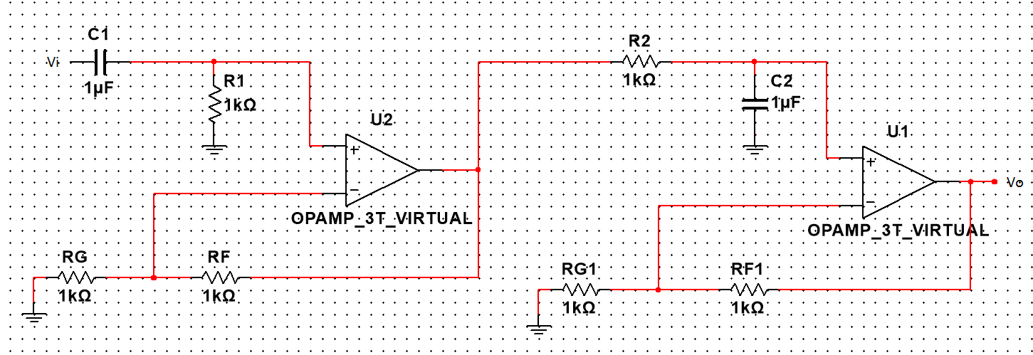 PRAKTIKUM ELEKTRONIKA DAN SISTEM DIGITAL: BANDPASS FILTER