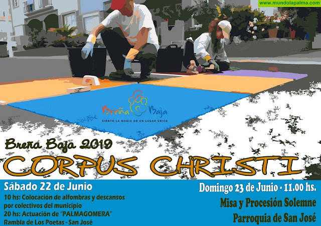 BREÑA BAJA: Festividad de Corpus Christi 2019