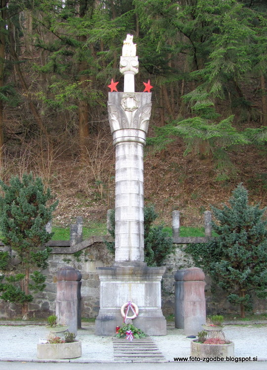 Litija, spomenik NOB, Jože Plečnik Slovenija