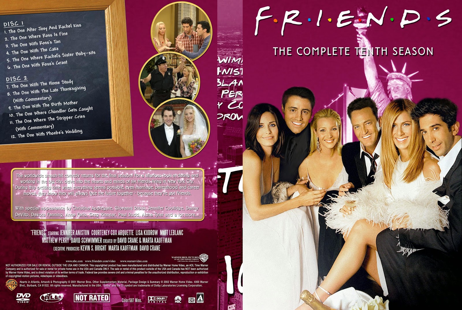 L² TV Series NBC Friends (season 10) 2003