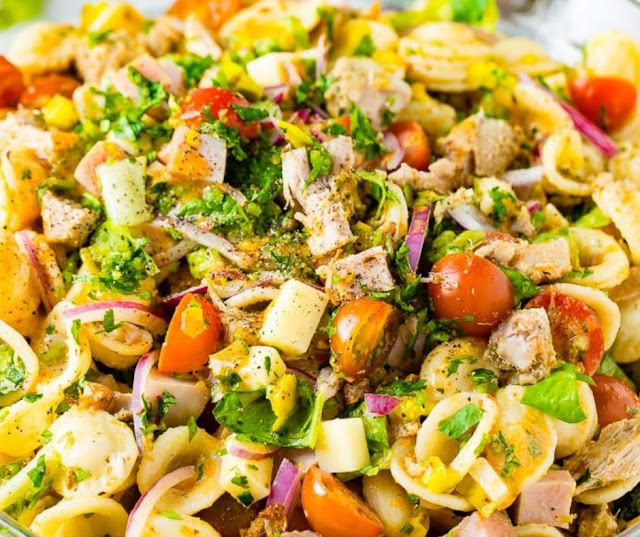 Cuban Pasta Salad Cuban Pasta Salad