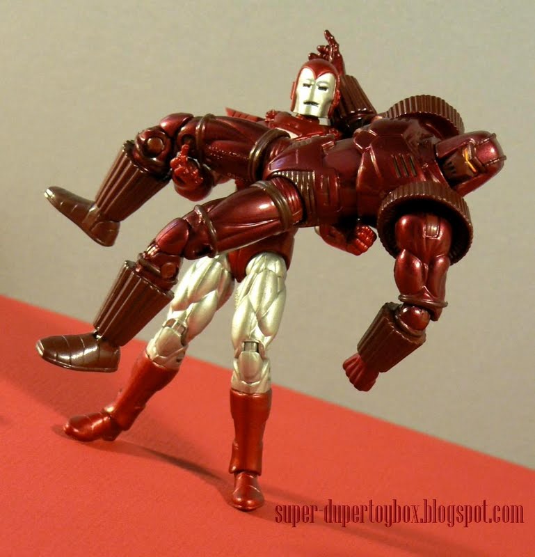 Iron Man 2 Silver Centurion & Crimson Dynamo by Hasbro.