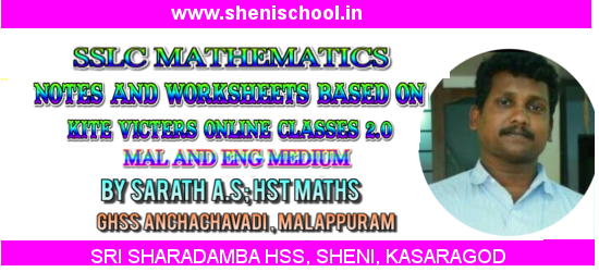 SRI SHARADAMBA HSS SHENI: SSLC MATHEMATICS- CHAPTER 2: CIRCLES- FIRST