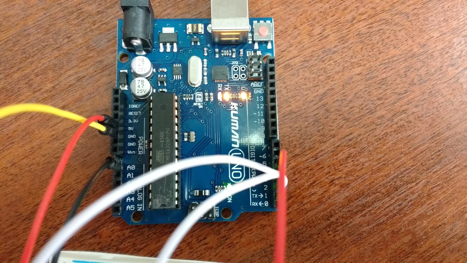 Desarrollo de Software: Programado con arduino - 3 leds y potenciometro