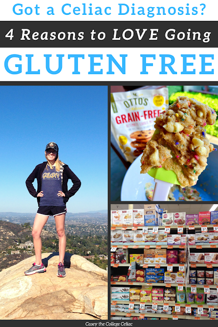 Have #celiacdisease or just get a #celiac diagnosis? Here are four reasons to love going #glutenfree, from learning to cook to eating MORE foods!