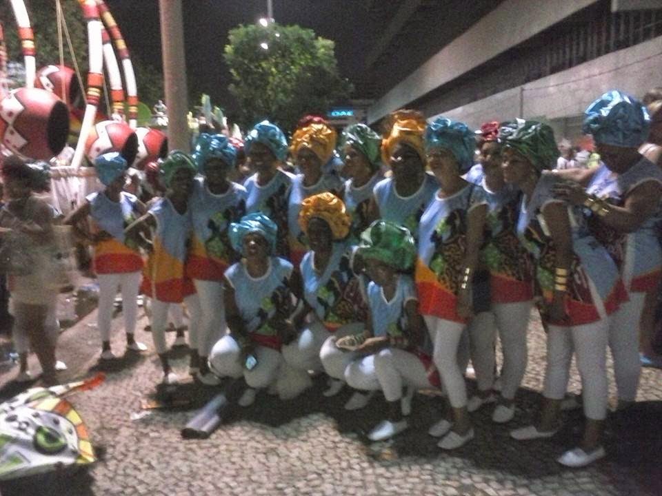 Desfile da Marcha das Mulheres Negras na GRE.Imperatriz