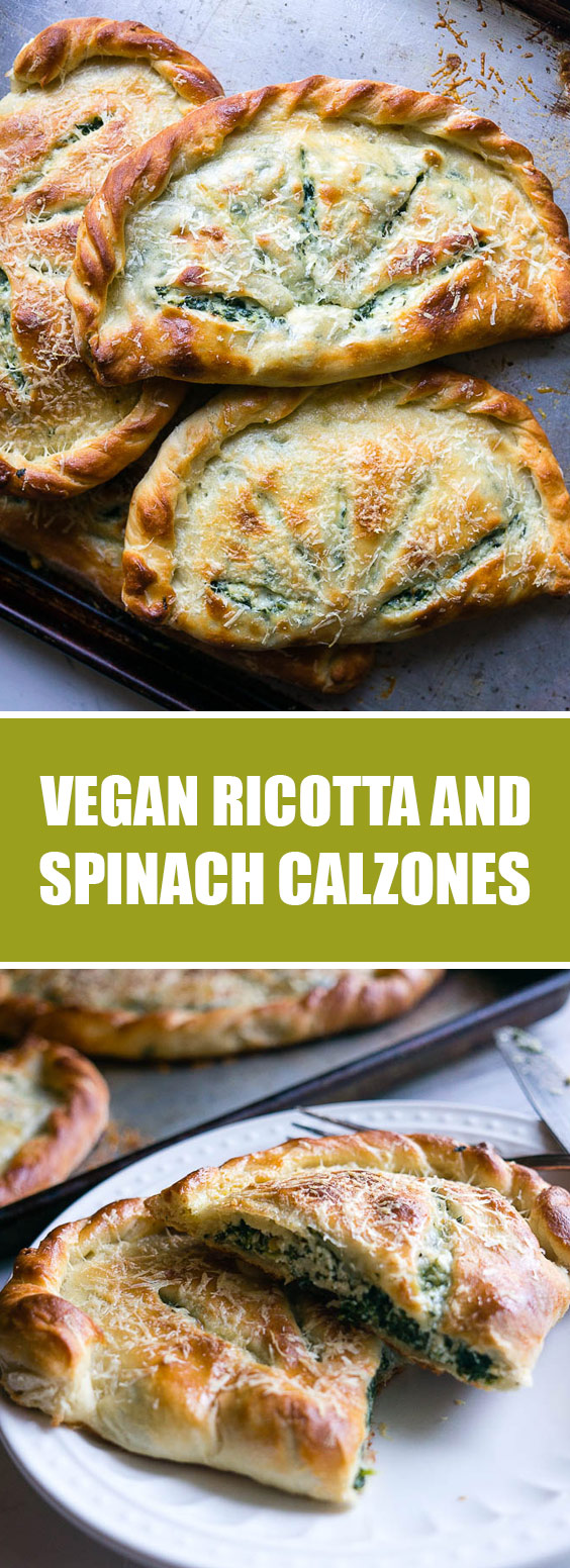 Vegan Ricotta and Spinach Calzones #vegan #ricotta - Idn-timesnews