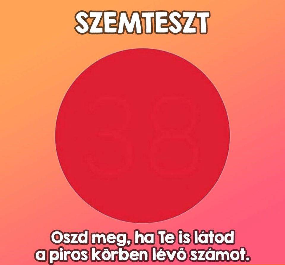 szemteszt betűtípus