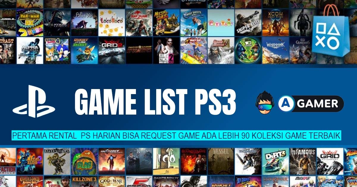 GAME LIST PS3
