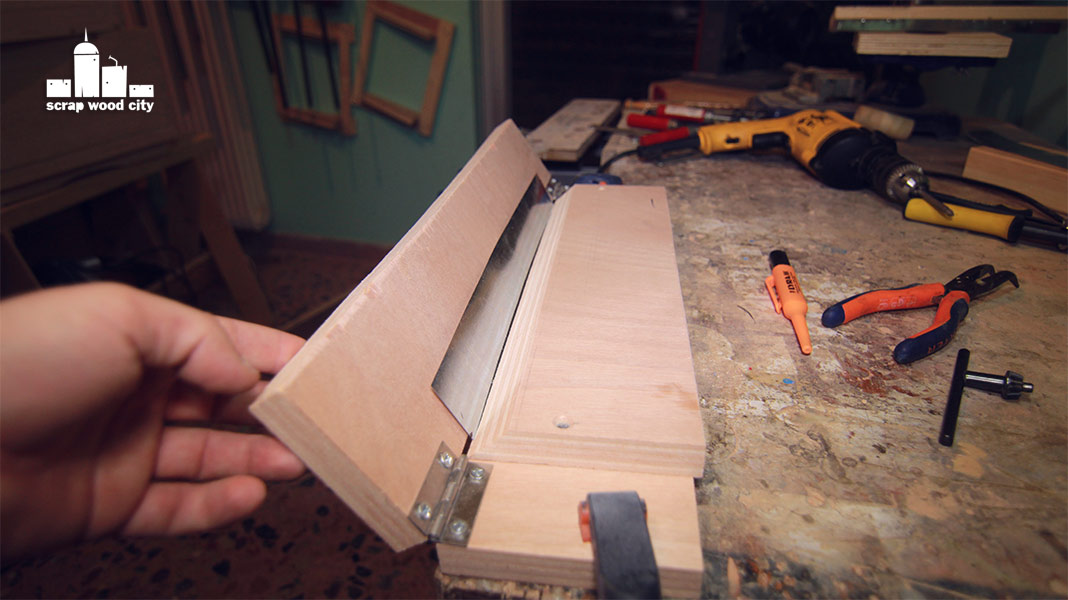 scrap wood city How to make a sheet metal bending jig