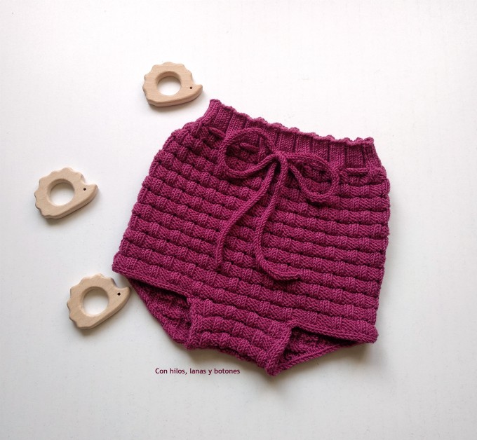 Con hilos, lanas y botones: Picnic Baby Bloomers and Pixie Hat