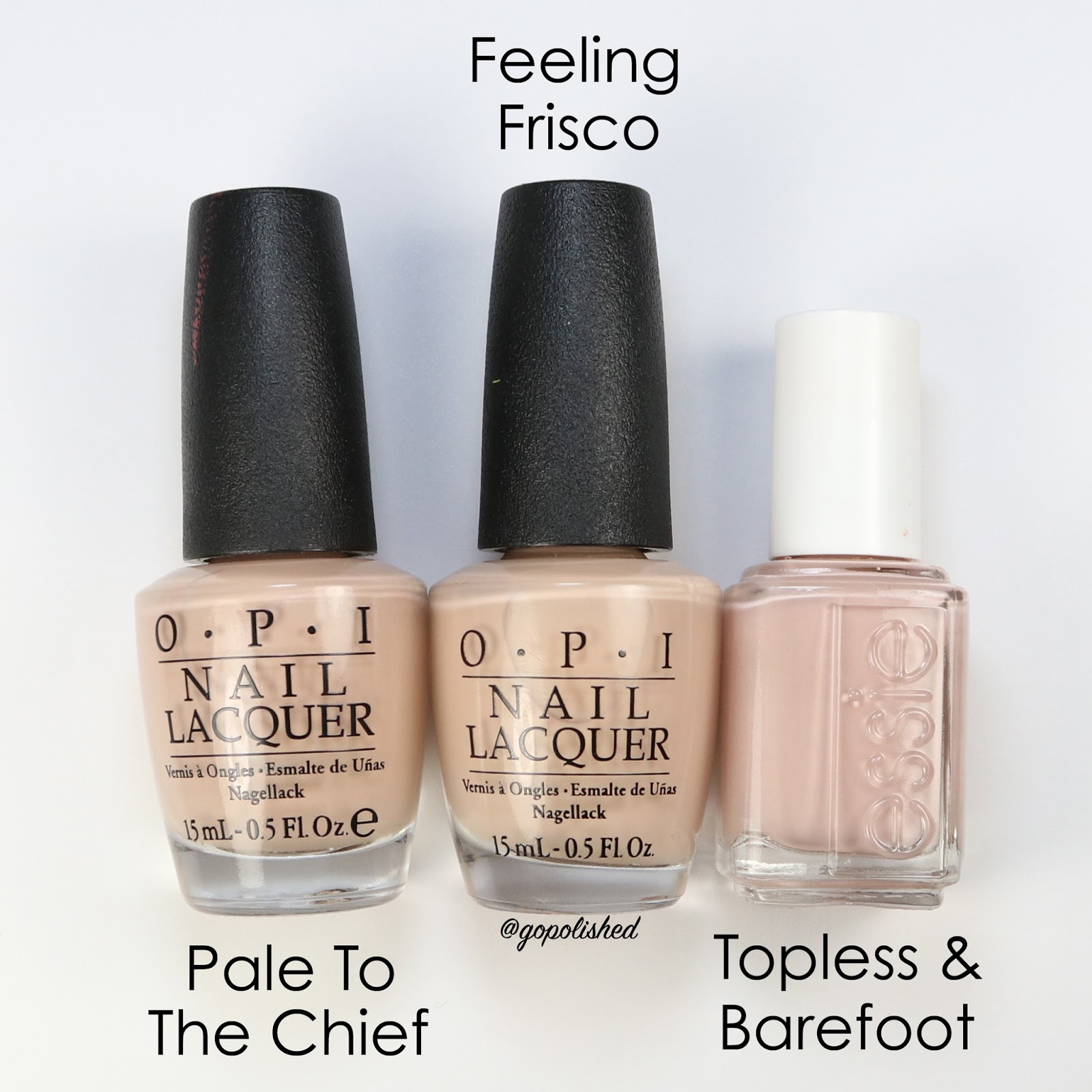 Go Polished: OPI California Dreaming Collection Comparisons!!