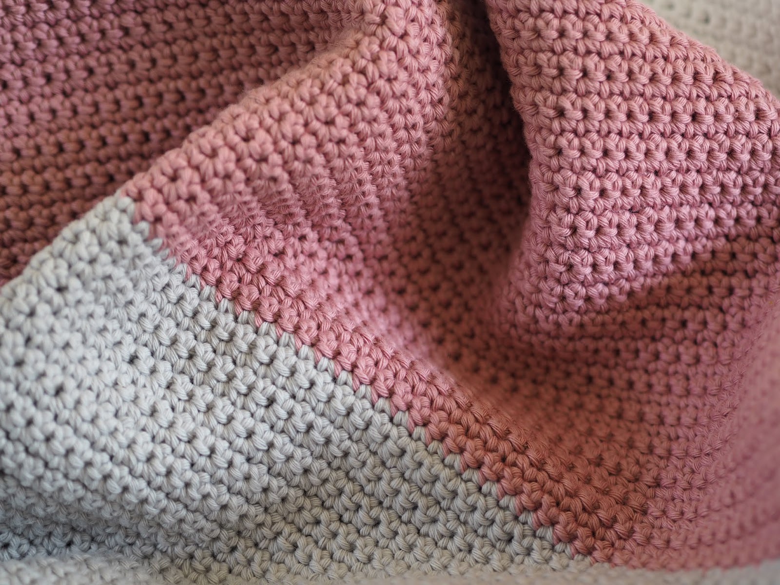 blush pink baby blanket