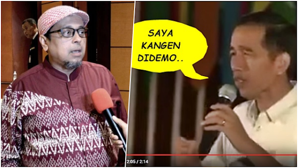Jokowi Minta Dikritik, Haikal Hassan Teringat Soal Rindu Didemo
