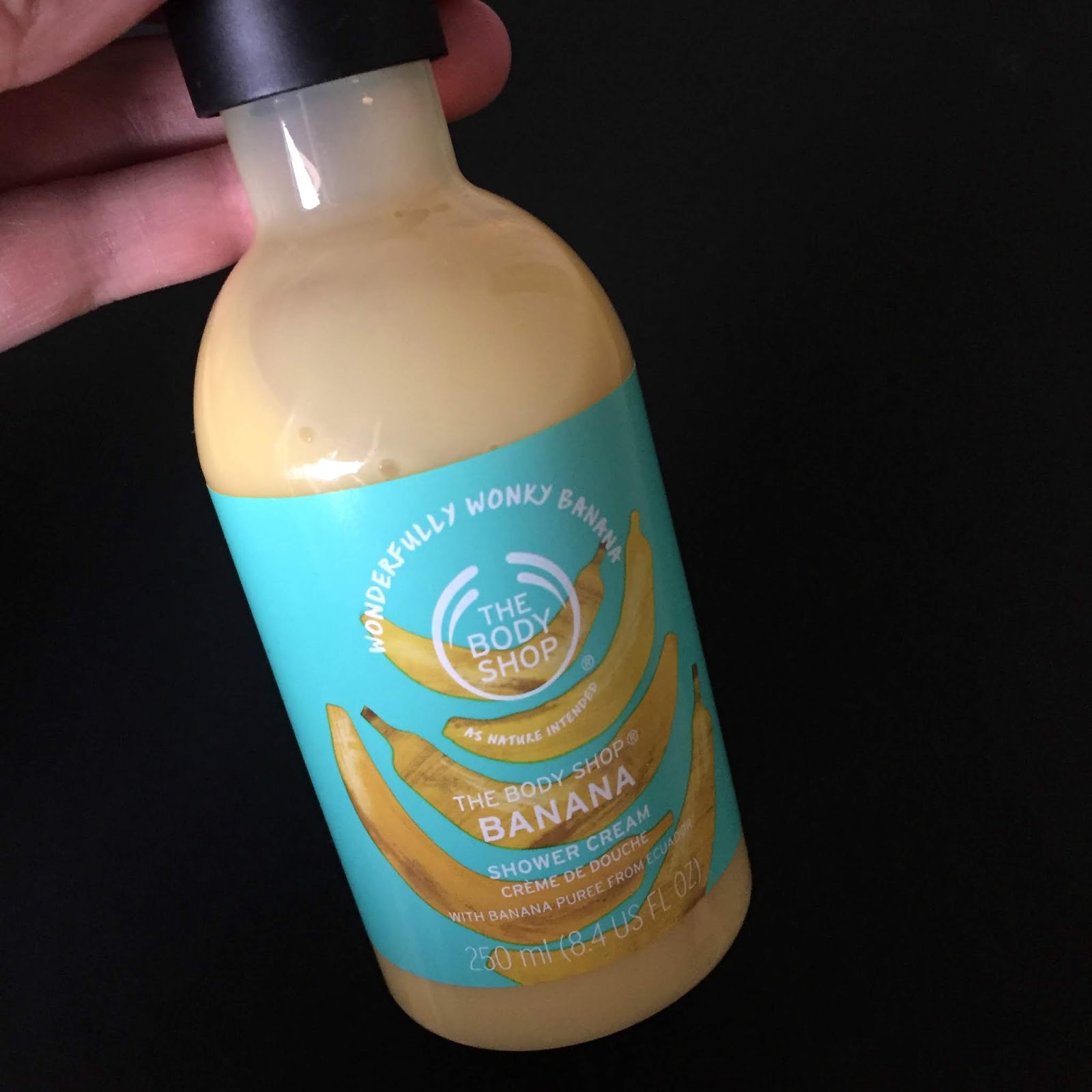 The Body Shop Banana Body Butter, Banana Body Yogurt and Banana Shower