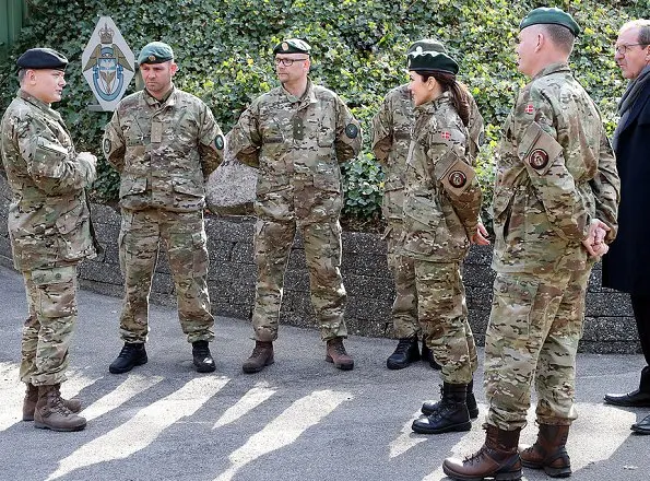 Crown Princess Mary visited the Danish Home Guard (HJV) Control Center in near Vordingborg