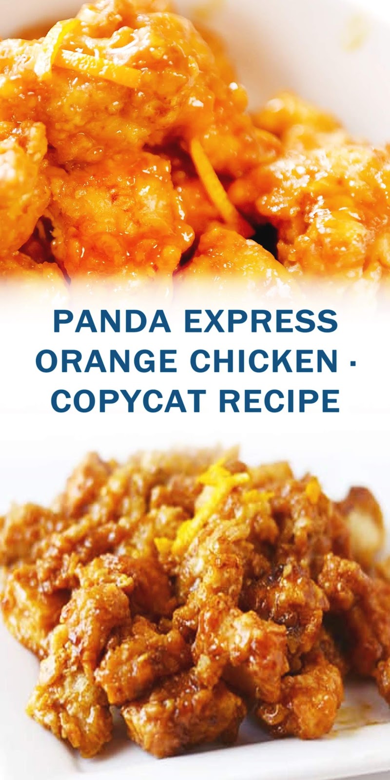 PANDA EXPRESS ORANGE CHICKEN · COPYCAT RECIPE | Healthy Best Recipes
