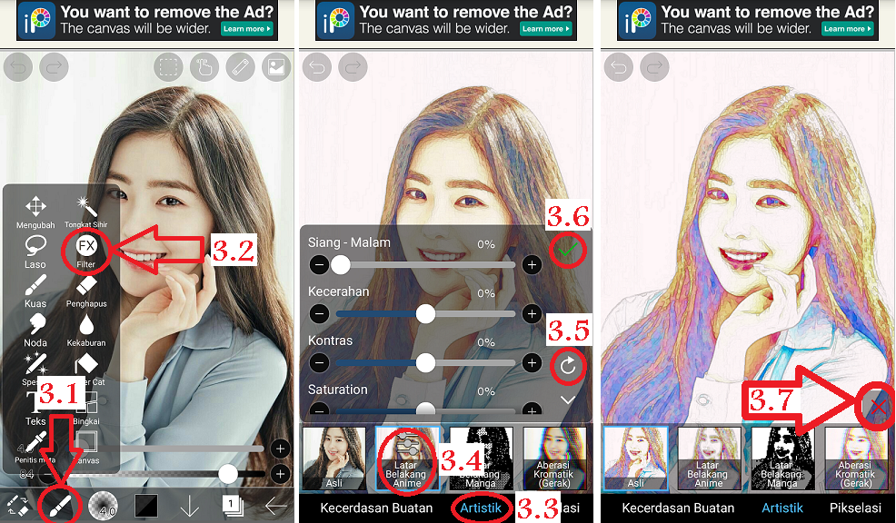 Cara Menggunakan Aplikasi Mengubah Foto Menjadi Anime Di Ibis Paint X