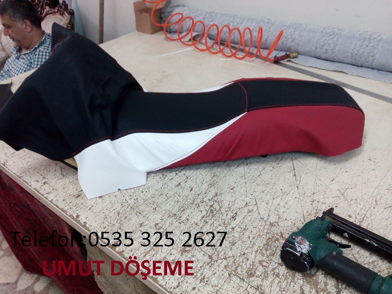 MOTOSİKLET KOLTUK DÖŞEME 0216 347 3 motor SELE DERİ koltuk KAPLAMA