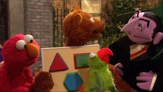 Baby Bear, parrot Ralphie, Elmo, The Count, Sesame Street Episode 4401 Telly gets Jealous season 44