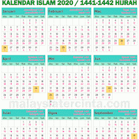 Calendar islam 2020