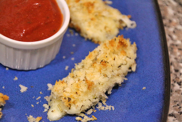 Baked Mozzarella Sticks