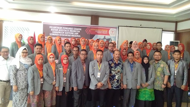   Jabat Ketua IAI Kabupaten Soppeng, Amrullah: Apoteker Harus Bisa Edukasi Masyarakat 