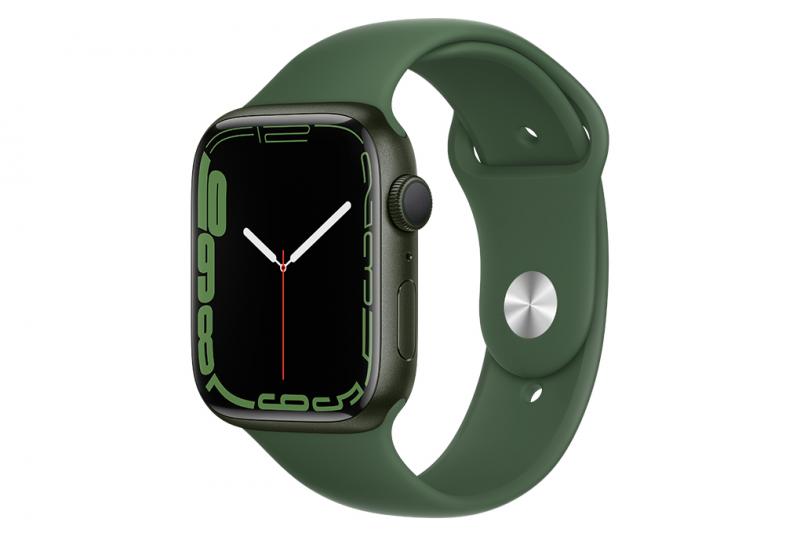 Đồng hồ Apple Watch Series 7 GPS 45mm Green – Viền nhôm, Dây cao su – MKN73VN/A – Hàng chính hãng