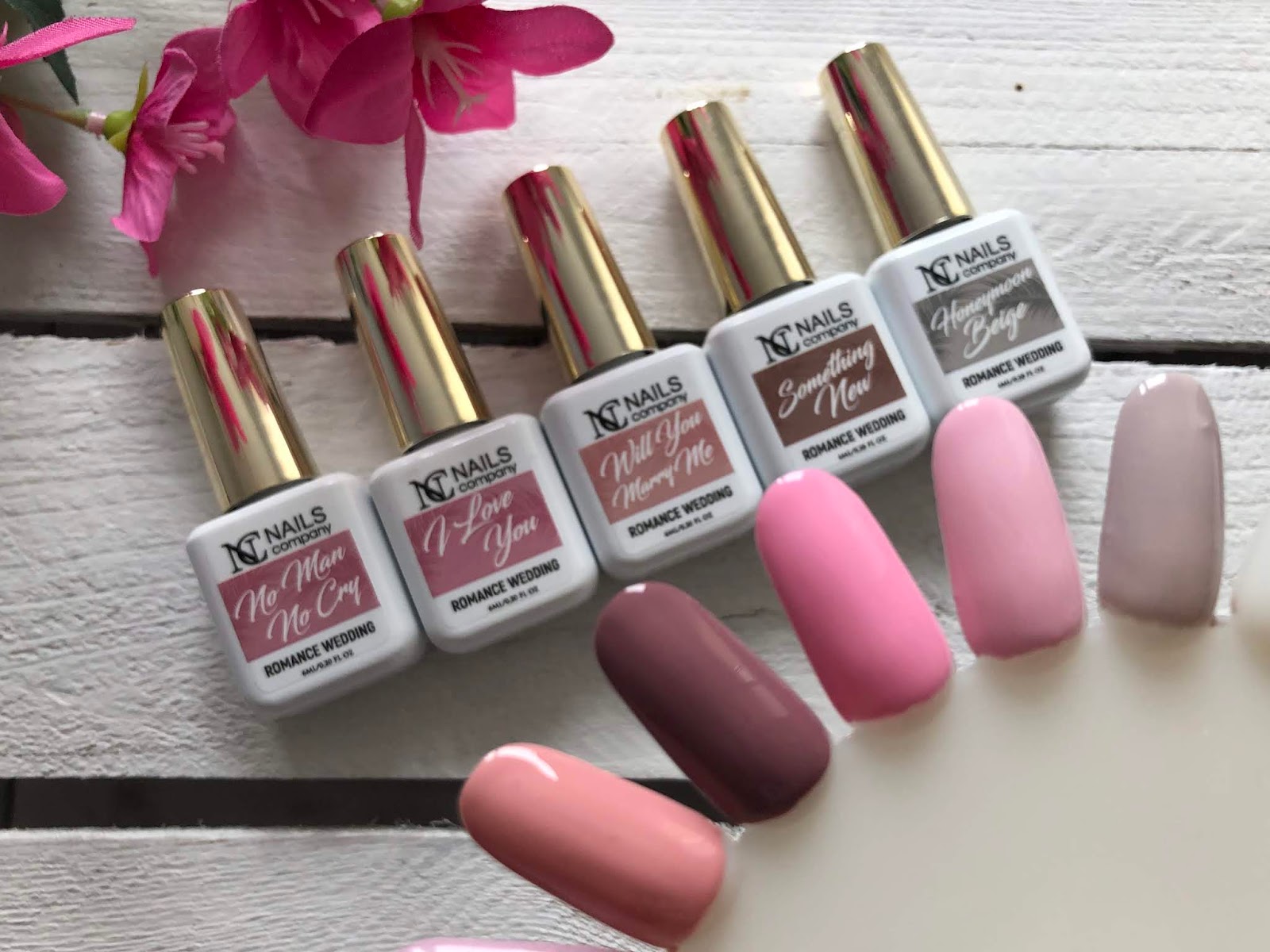 panna dziobakowa Kolekcja Romance Wedding NC NAILS COMPANY
