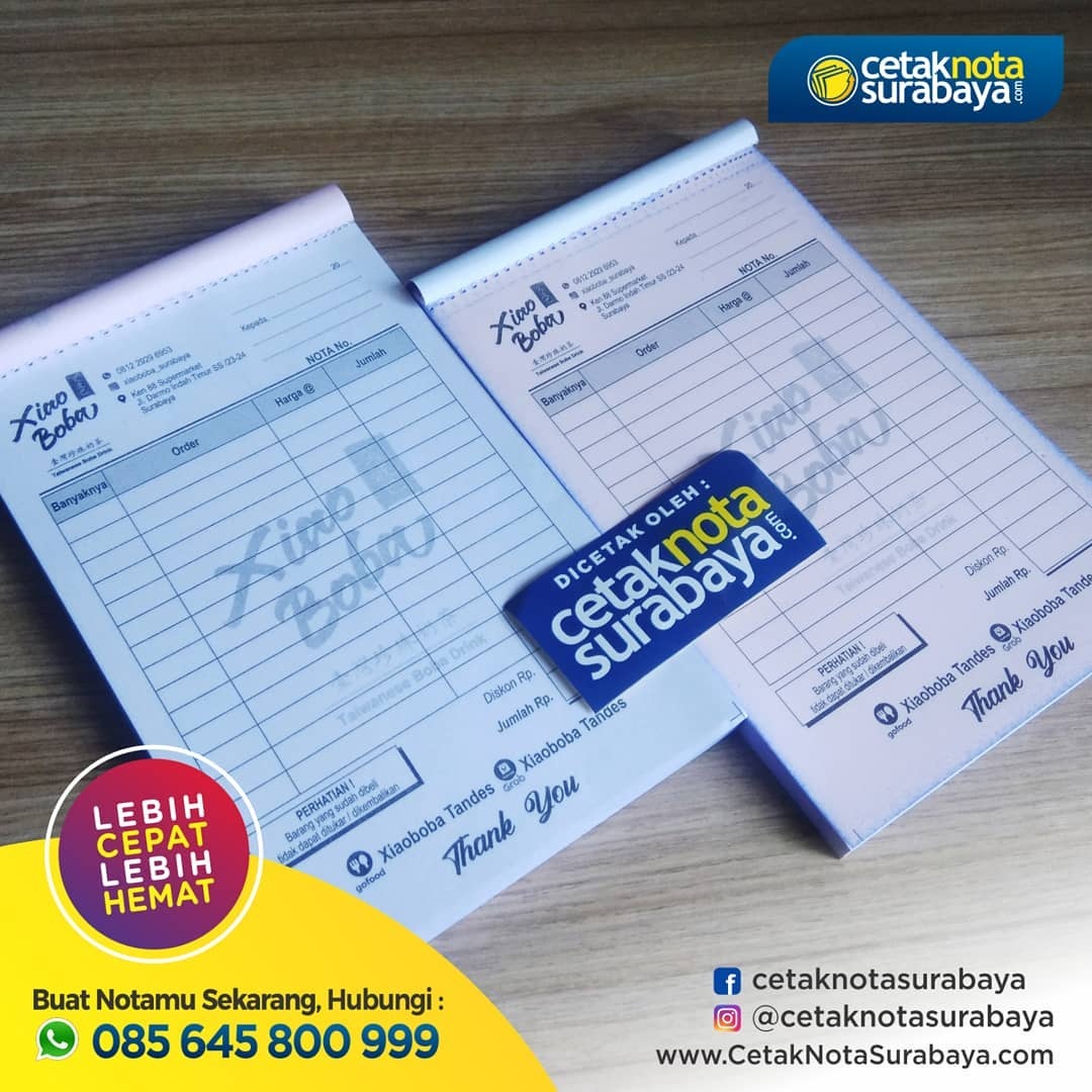 Cara Order Percetakan Nota Kwitansi Murah Surat Jalan