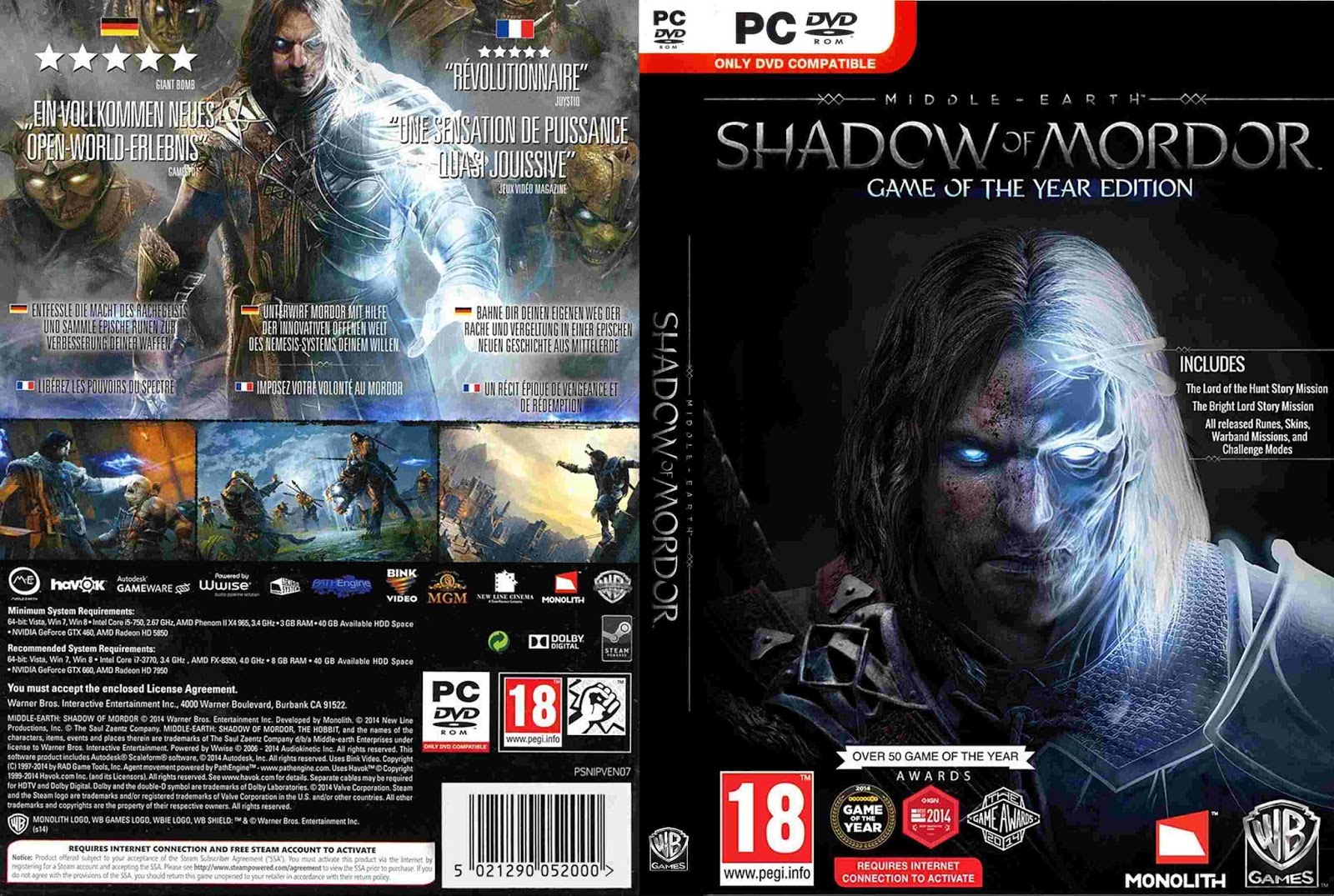 Middle earth shadow of mordor steam фото 32