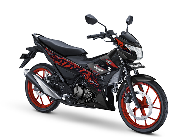 Motor Suzuki Satria F115 Young Star motor bebek paling irit bbm
