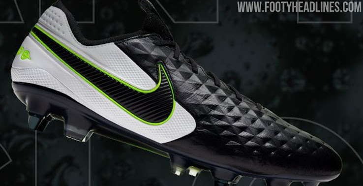 / White / Volt Nike Tiempo Legend VIII Elite Boots - FG Anti-Clog Versions - Footy Headlines